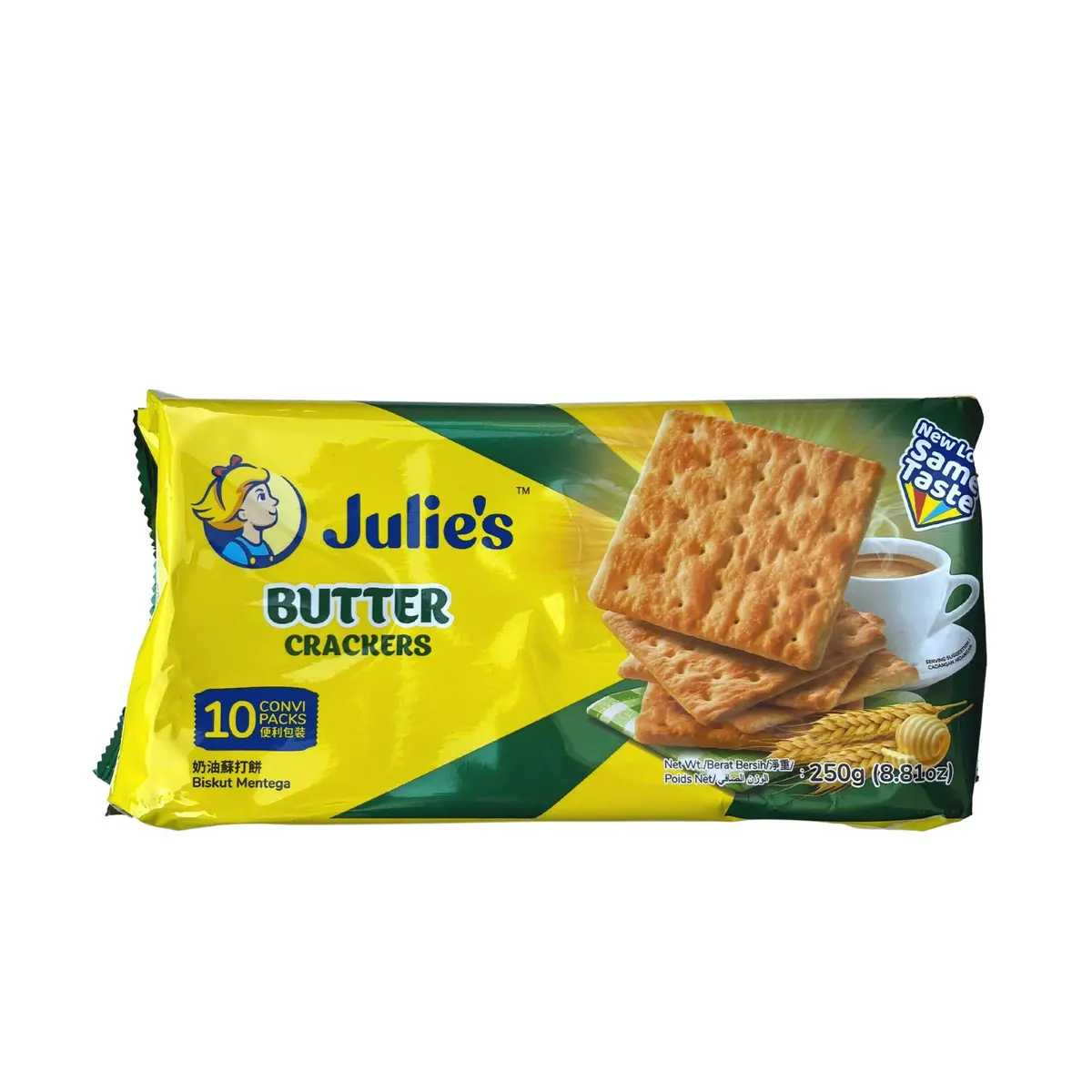 Julie's Butter Crackers 10Pk 250G 1