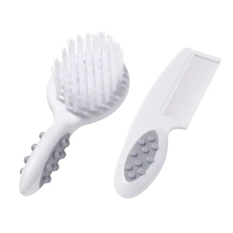Soft Grip Brush And Comb 1