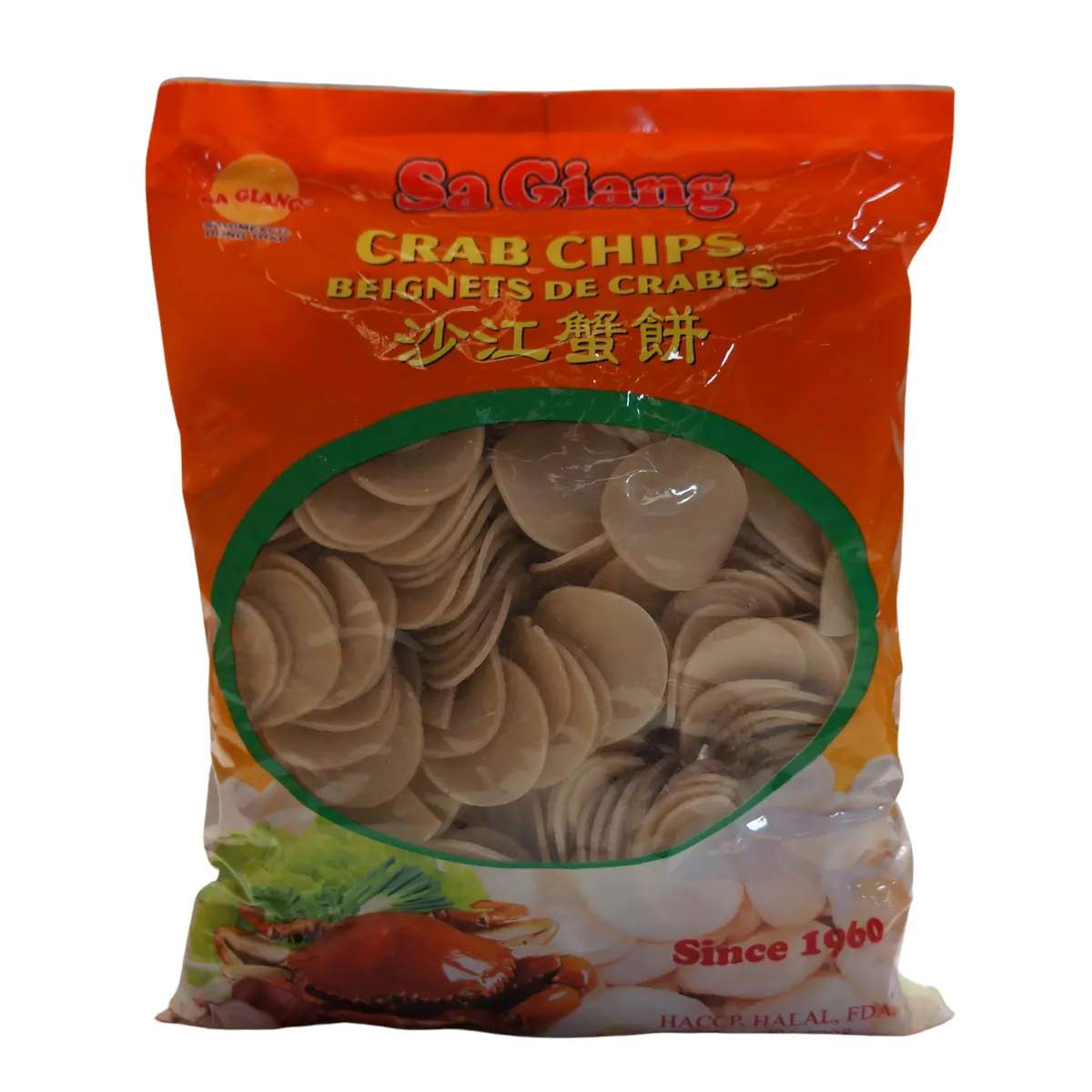 Sa Giang Crab Chips 1Kg 1
