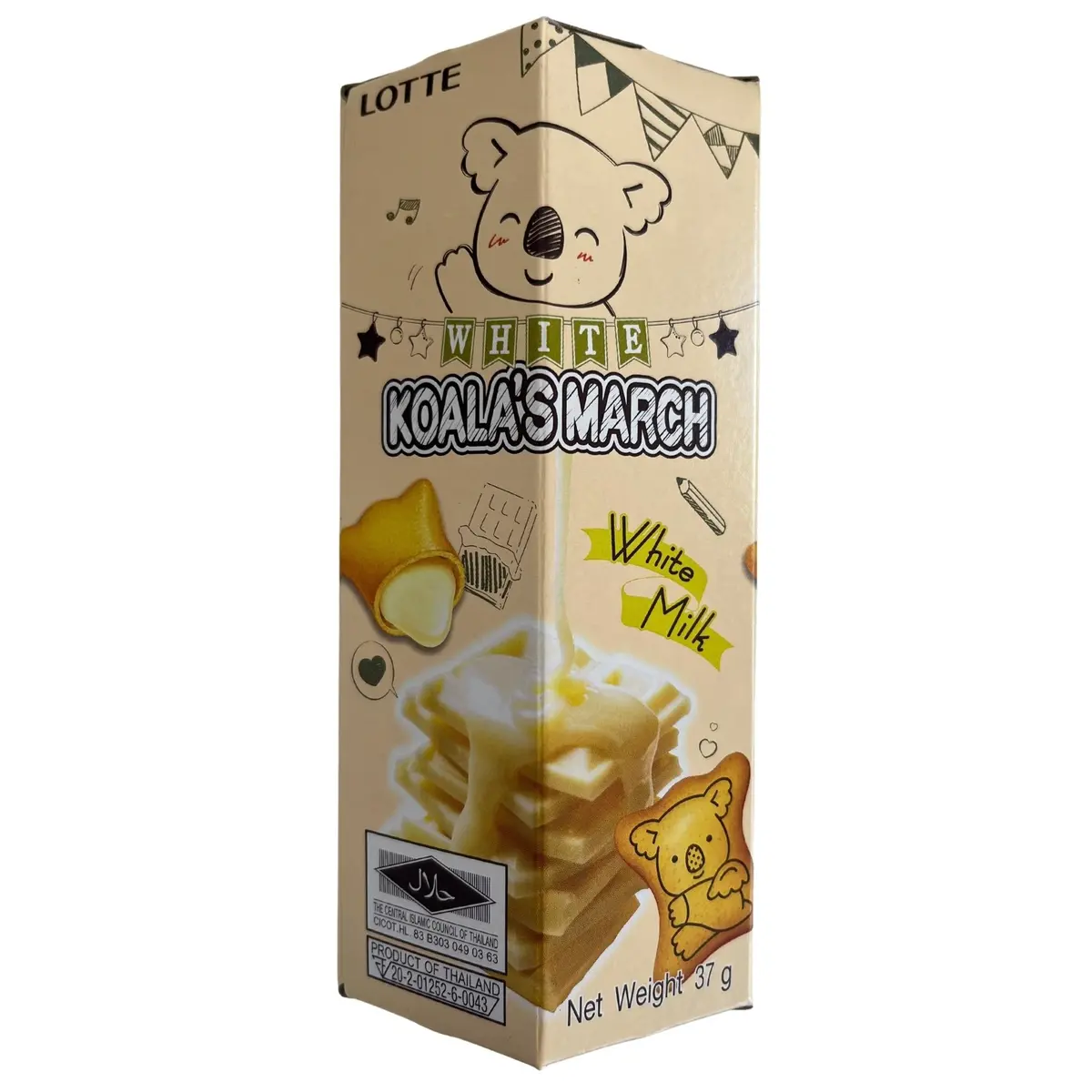 Lotte Koalas March White Milk With Cheese 37G 1