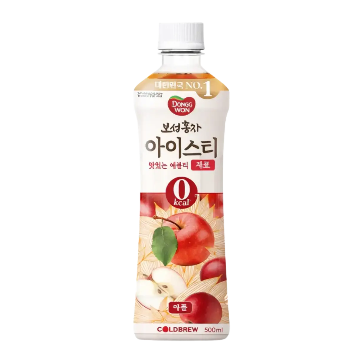 Dongwon Drink Iced Tea Apple Zero Sugar 500Ml 1