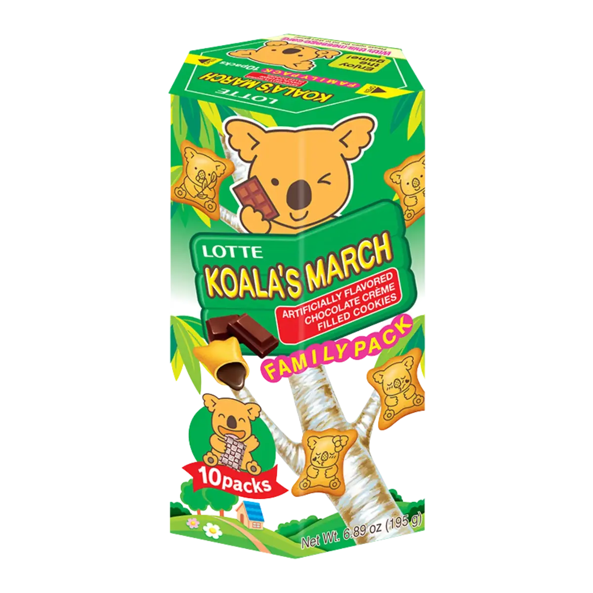 Lotte Koalas March Chocolate Family Pack 195G 1