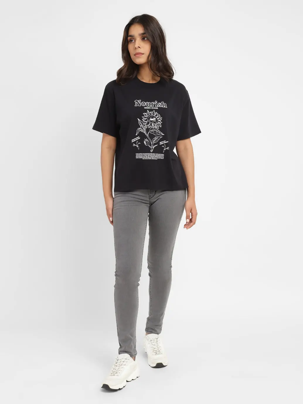 Women's 711 Grey Skinny Fit Mid Rise Jeans 7