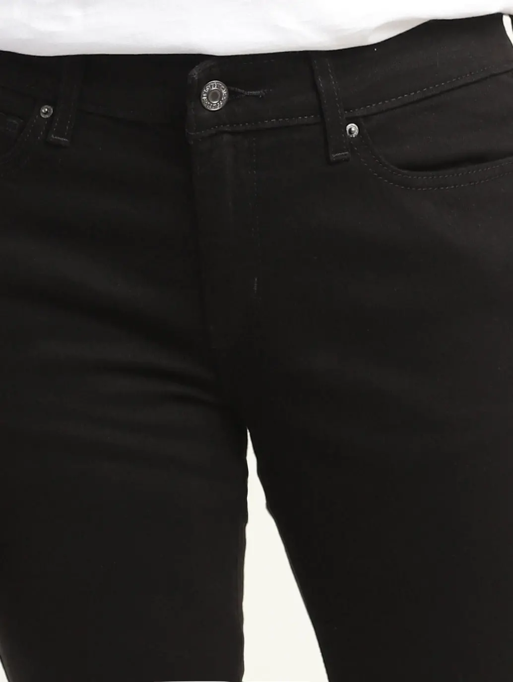 Women's 711 Black Skinny Fit Mid Rise Jeans 6