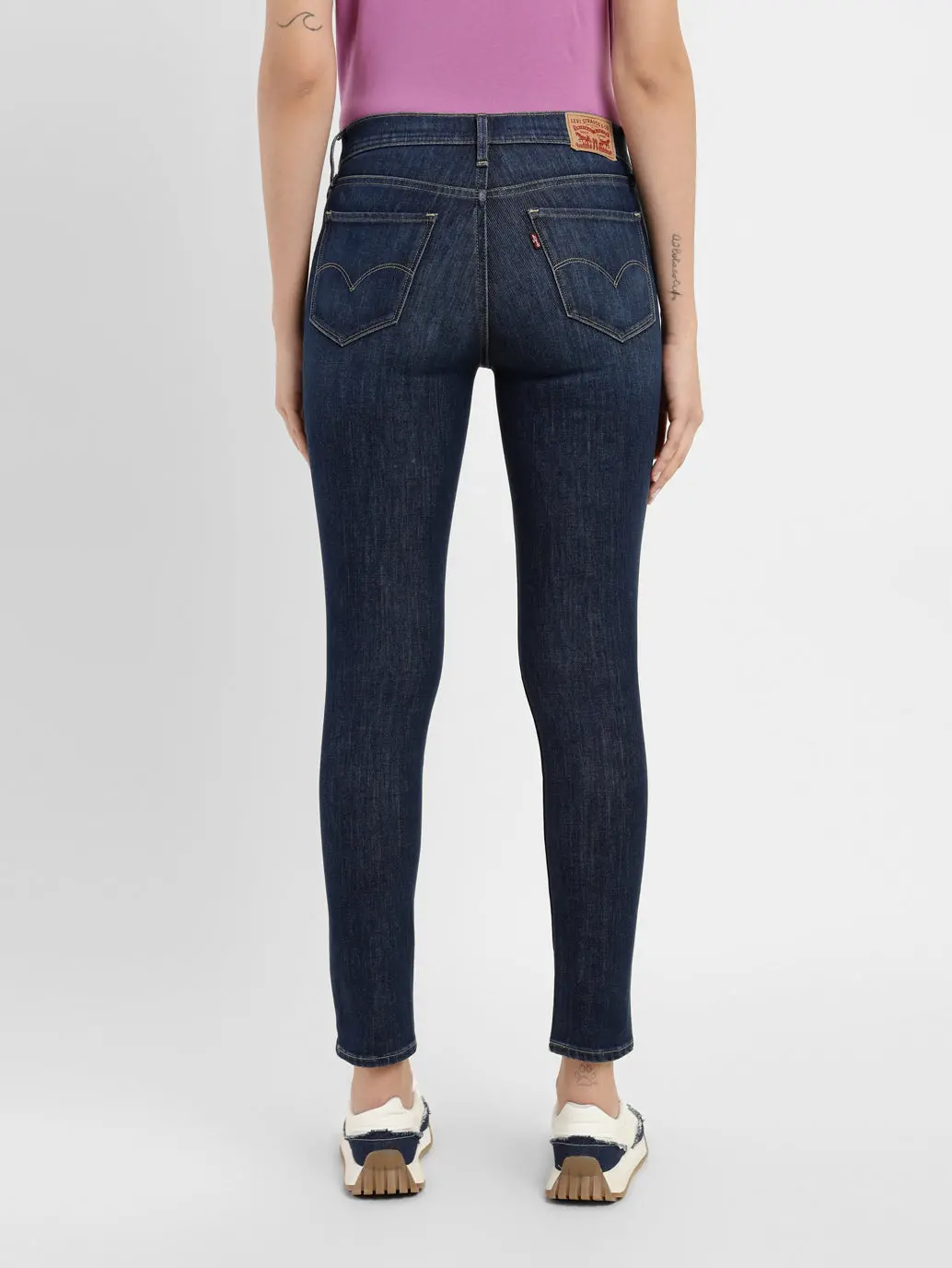 Women's 311 Blue Skinny Fit Mid Rise Jeans 3