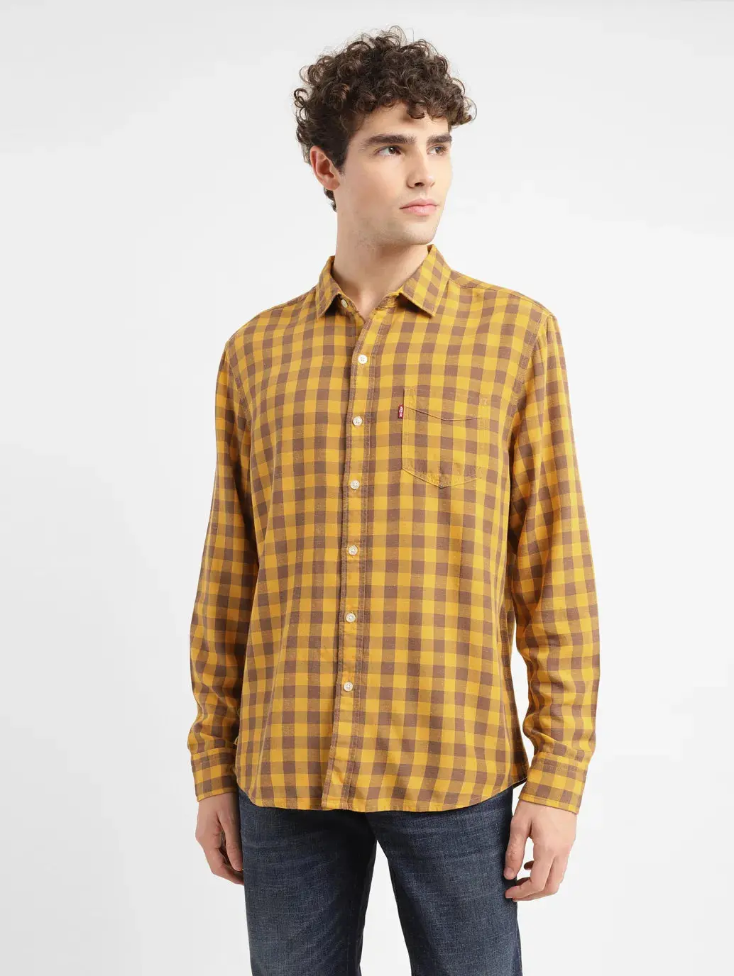 Men's Checkered Slim Fit Shirt 2