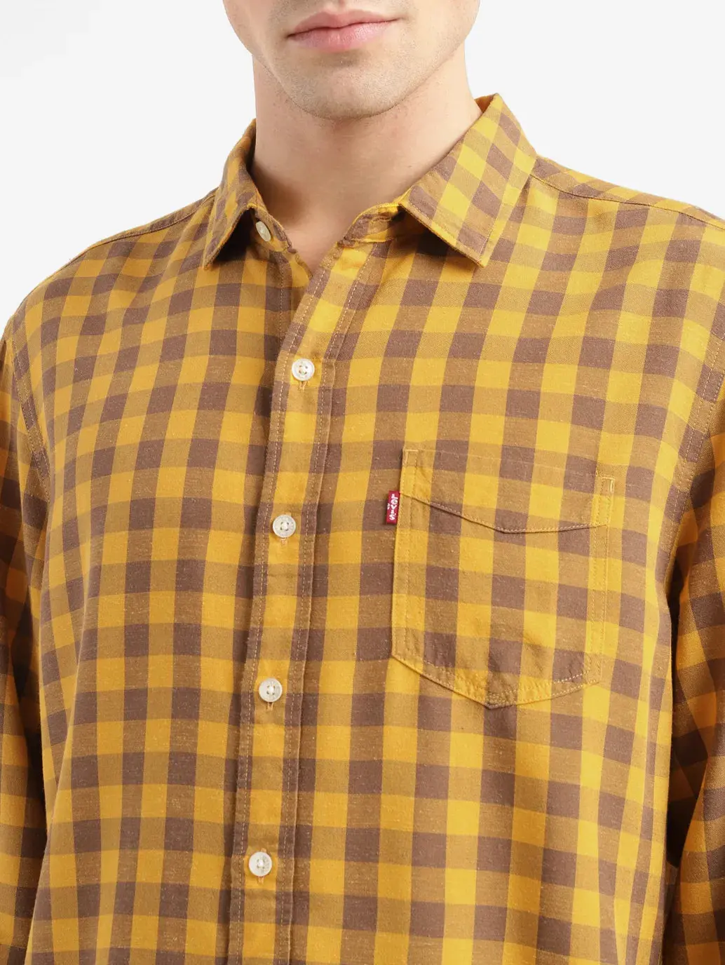 Men's Checkered Slim Fit Shirt 5