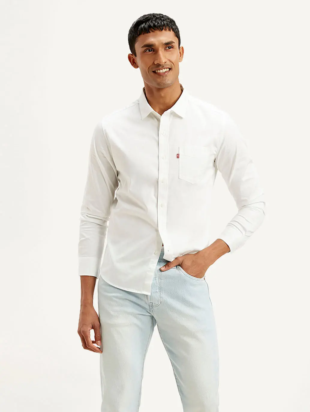 Men's Solid Slim Fit Shirt 1