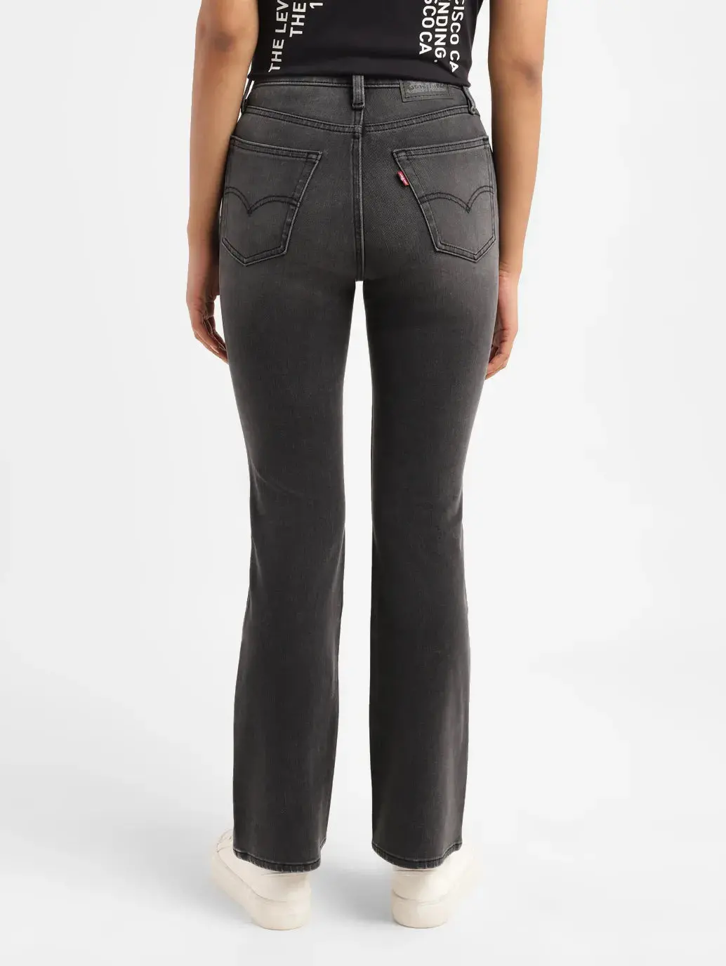 Women's 725 Grey Bootcut Fit High Rise Jeans 3