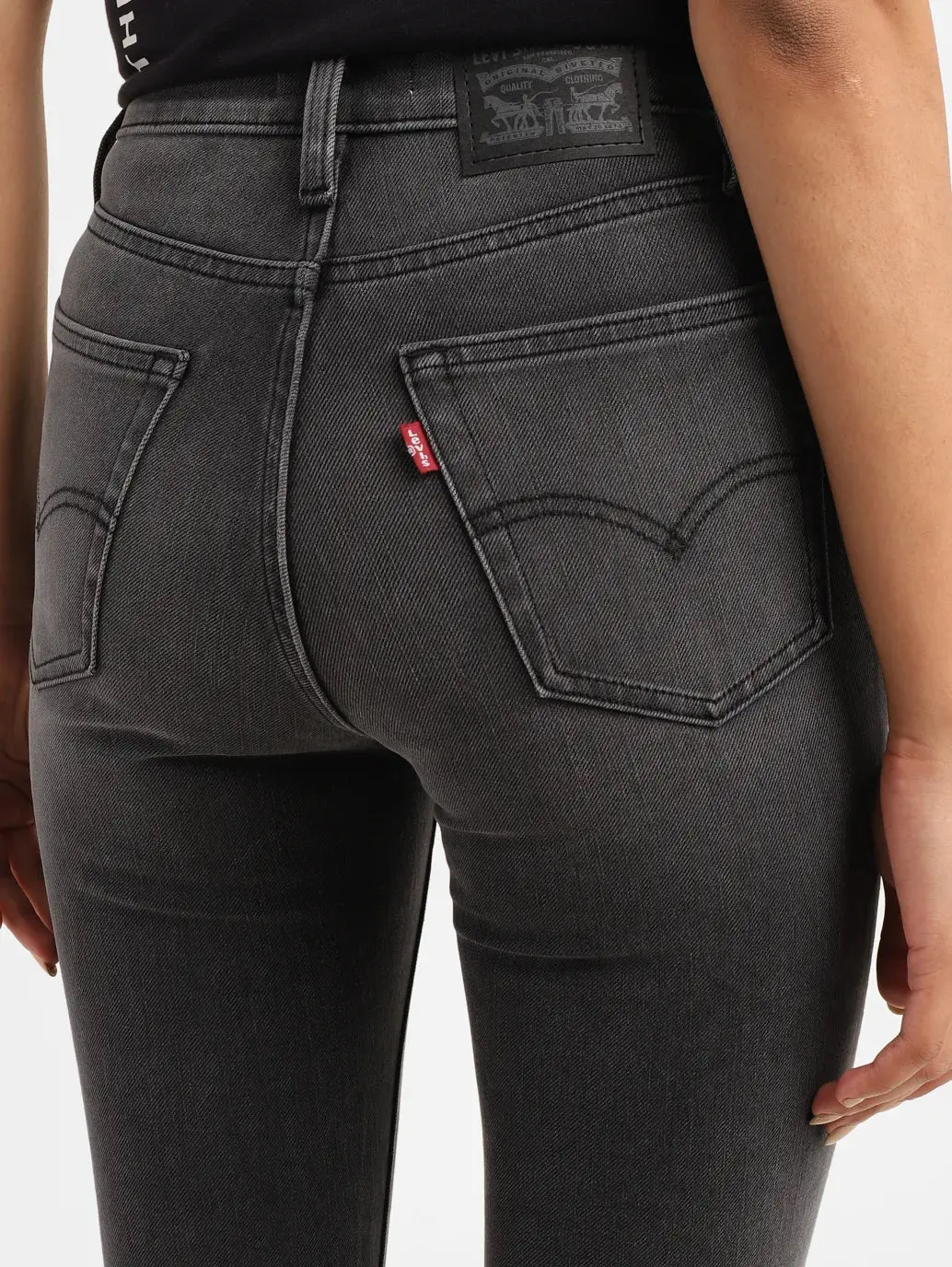 Women's 725 Grey Bootcut Fit High Rise Jeans 7