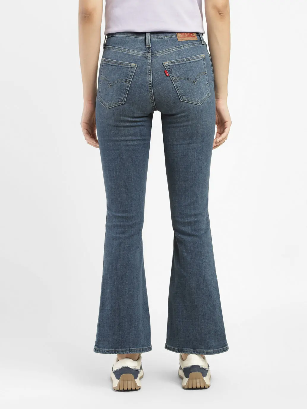 Women's 725 Blue Bootcut Fit High Rise Jeans 2