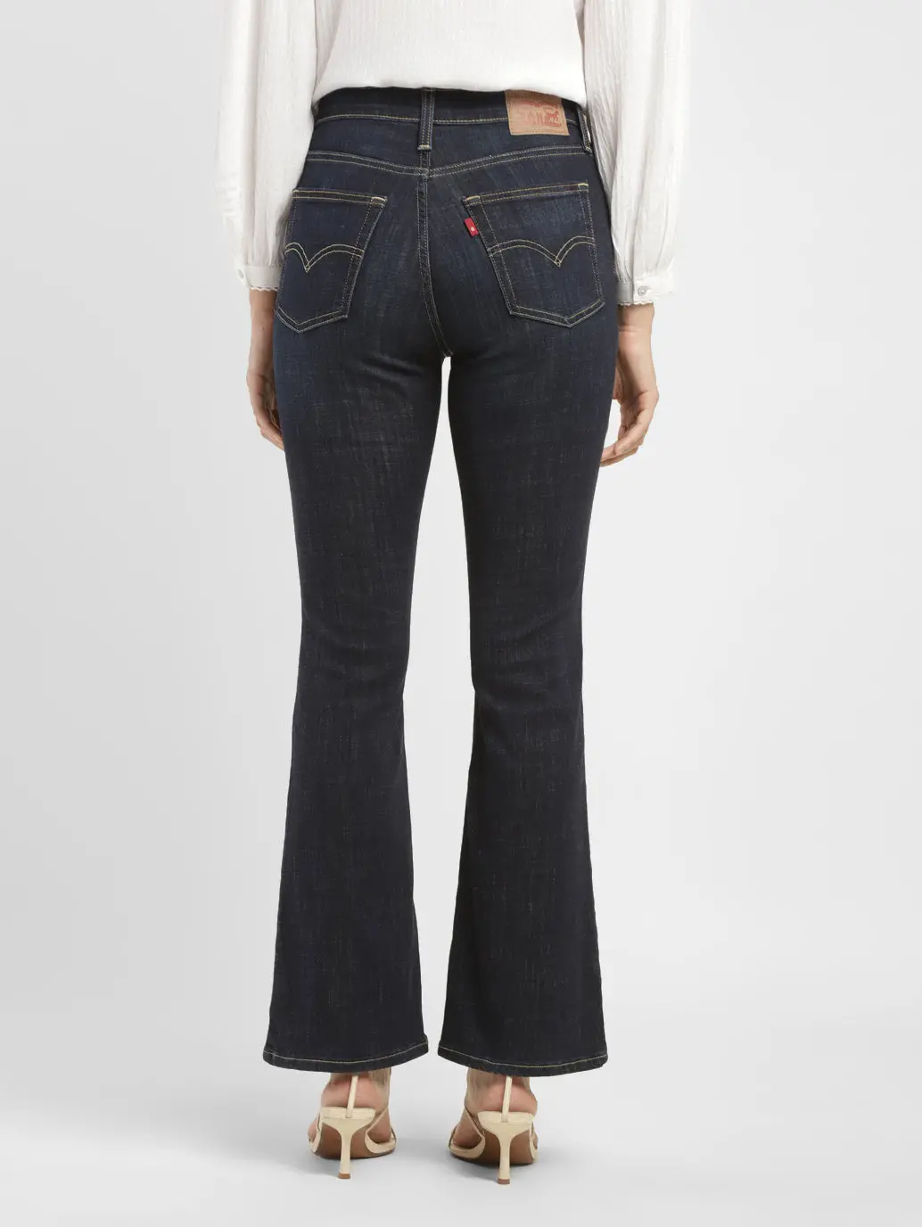 Women's 725 Blue Bootcut Fit High Rise Jeans 2