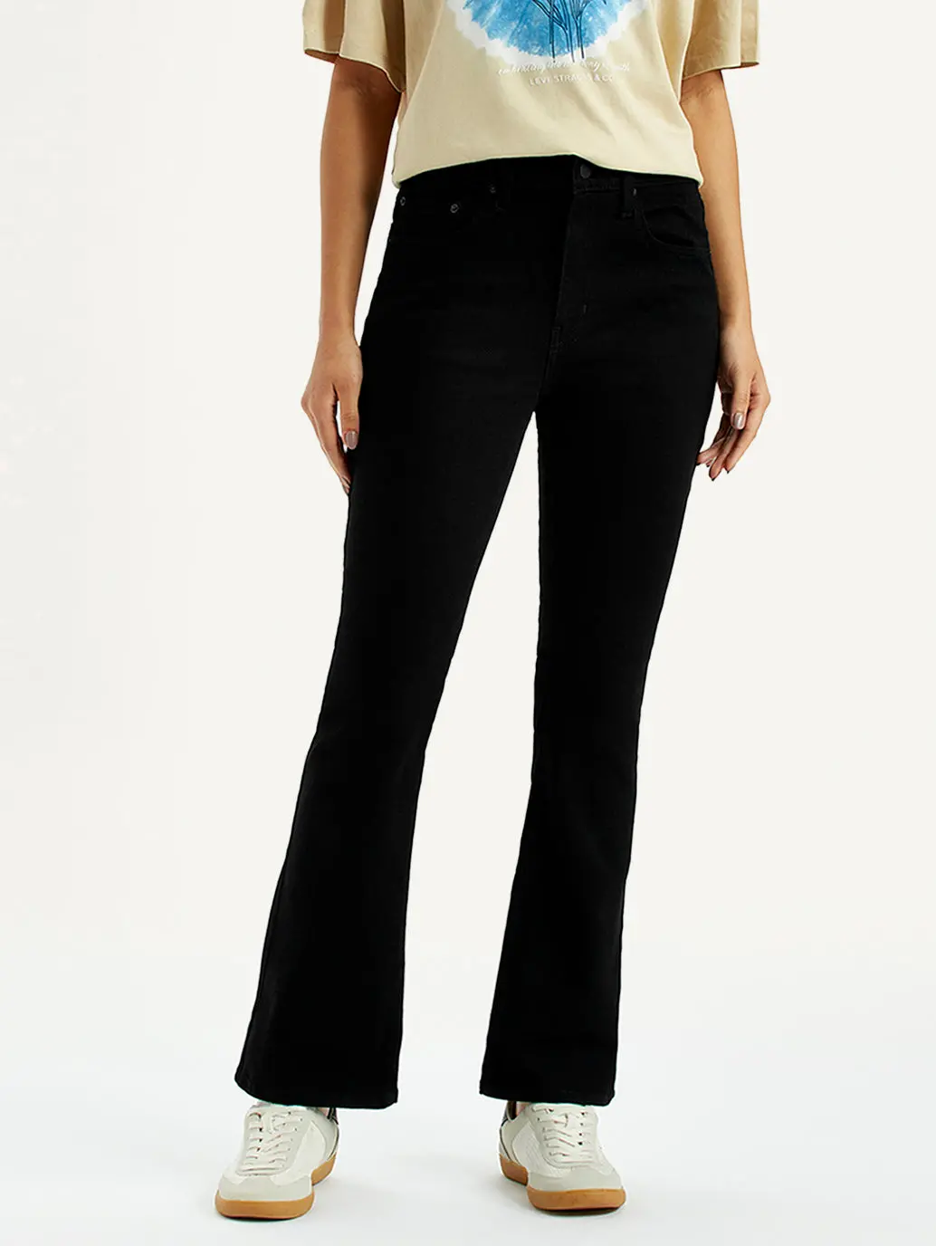 Women's 725 Black Bootcut Fit High Rise Jeans 2