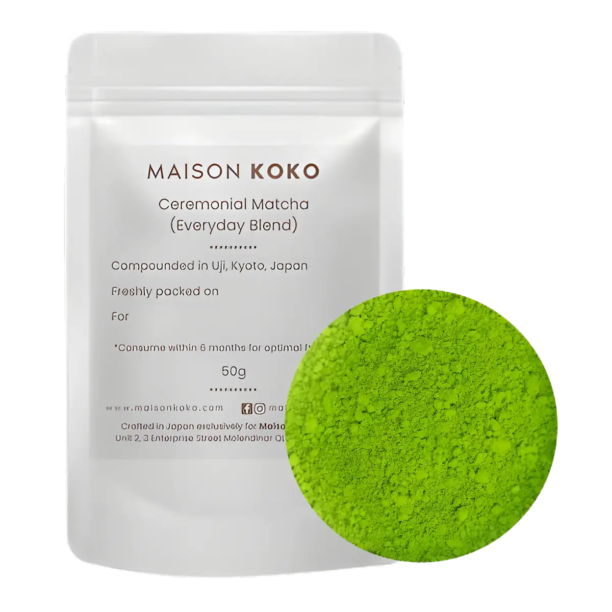Maison Koko Ceremonial Matcha (Everyday Blend) 50G 1