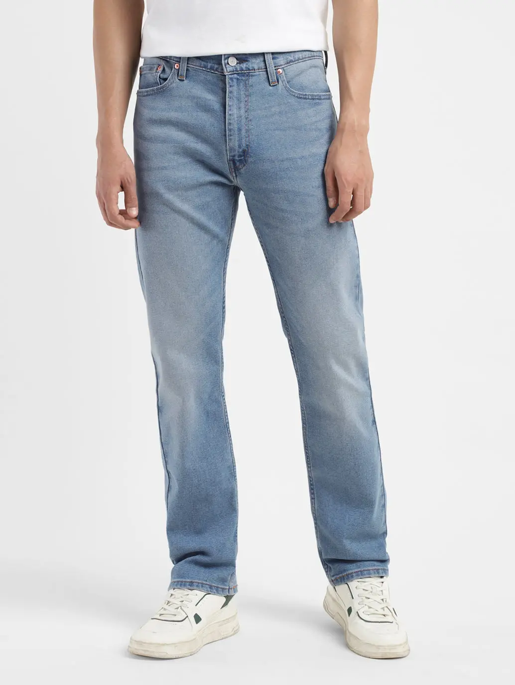 Men's 513 Indigo Slim Straight Fit Mid Rise Jeans 2