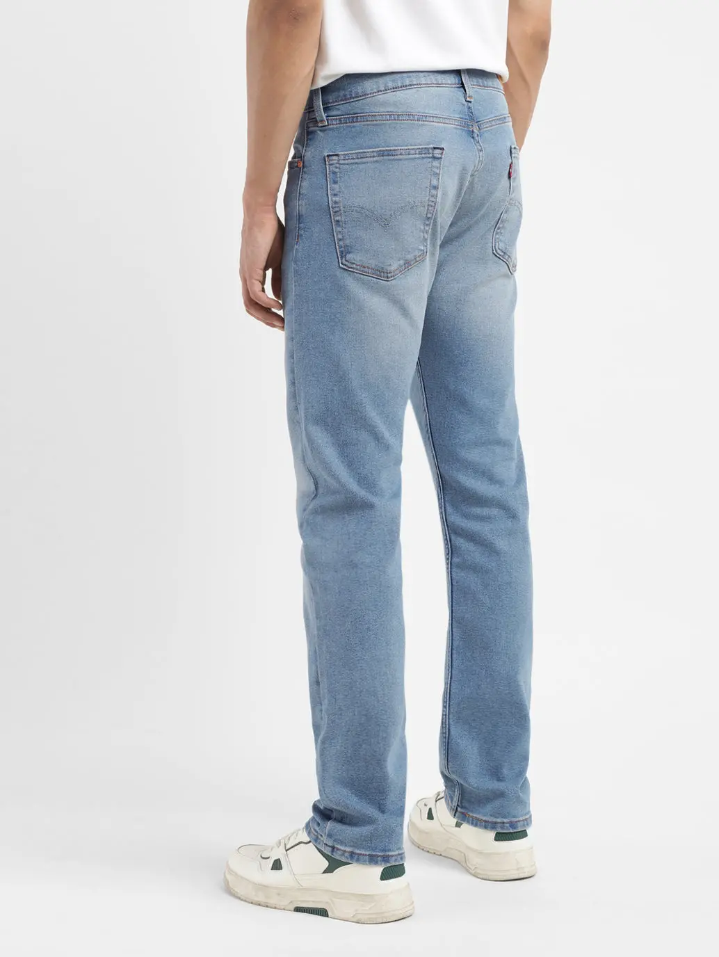 Men's 513 Indigo Slim Straight Fit Mid Rise Jeans 3