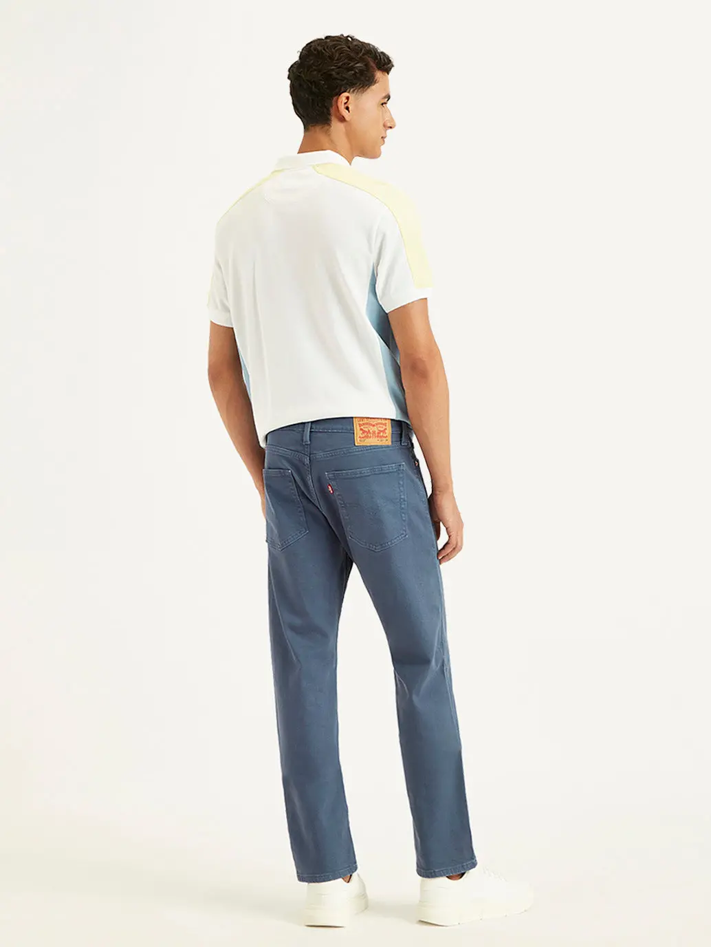 Men's 512 Blue Slim Tapered Fit Mid Rise Jeans 2