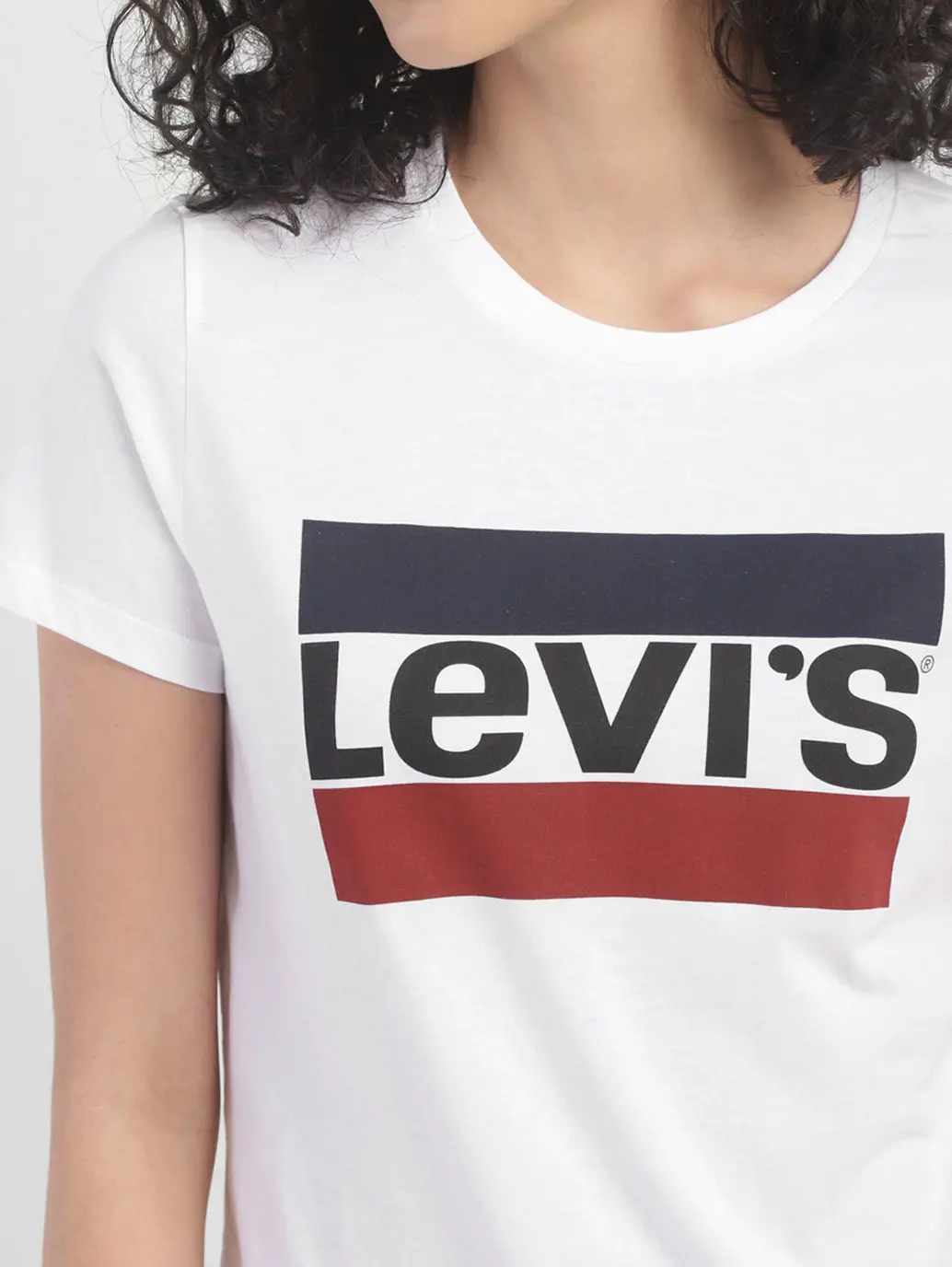 Women's Brand Logo Crew Neck T-Shirt 6