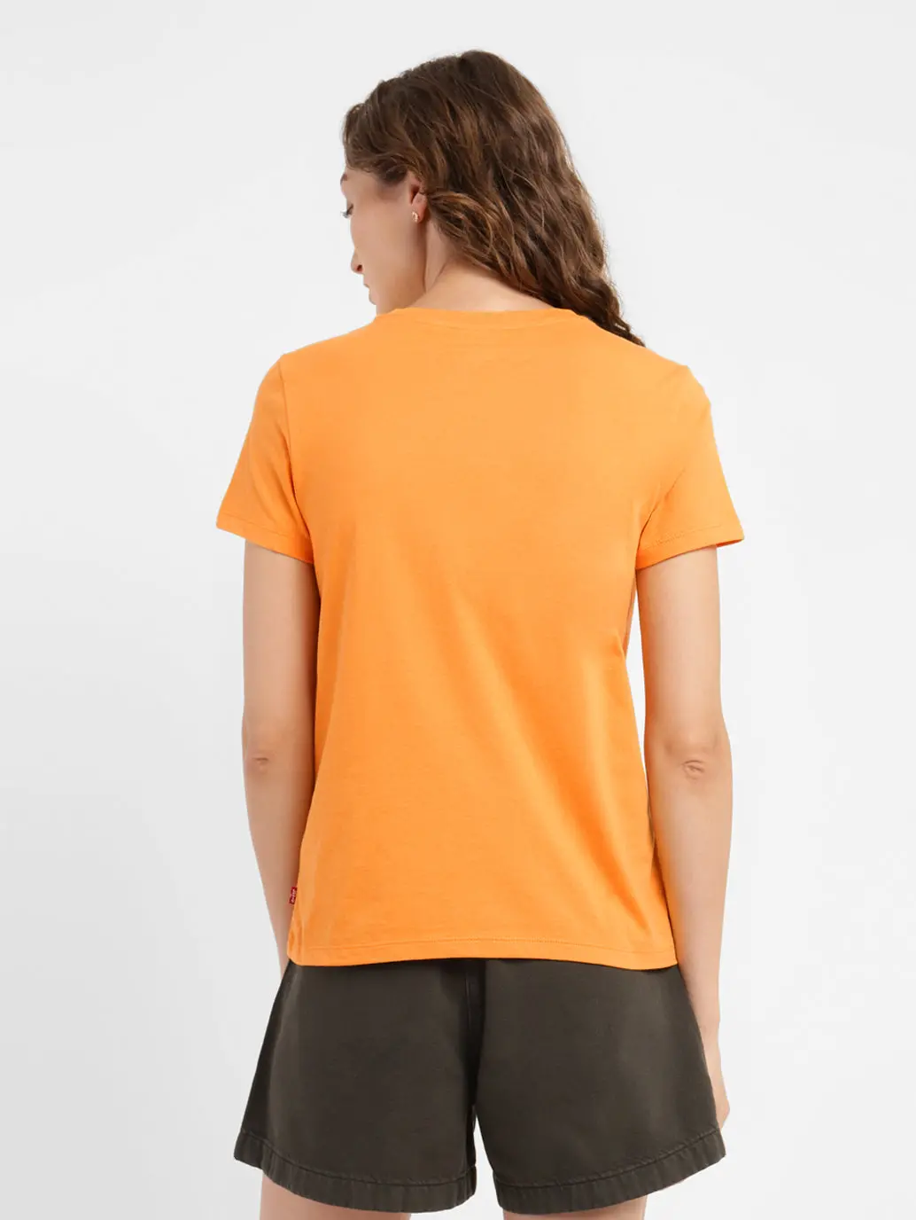 Women's Solid Crew Neck T-Shirt 2