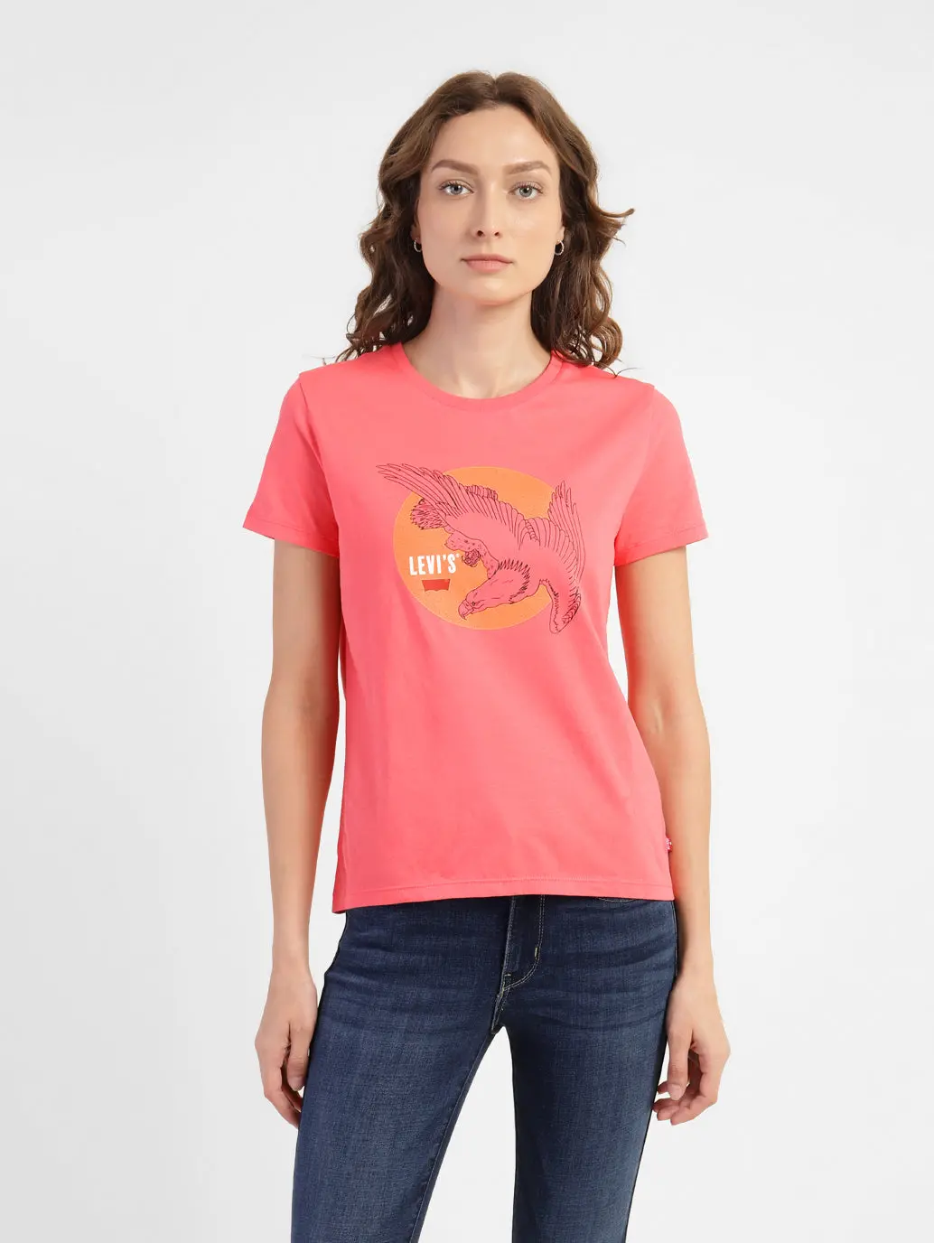 Women's Graphic Crew Neck T-Shirt 1