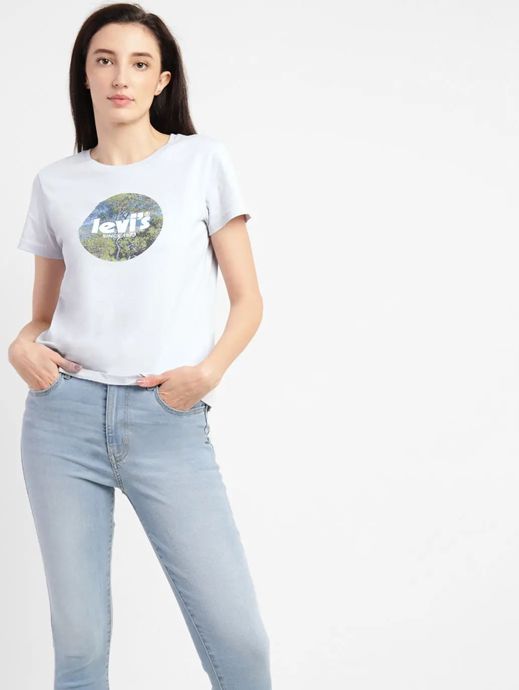 Women's Graphic Crew Neck T-Shirt 1