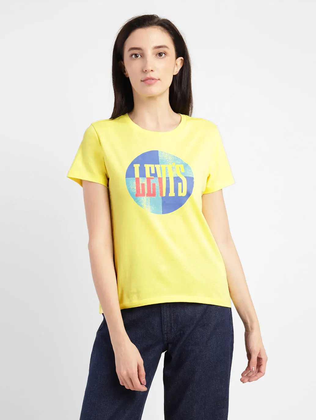 Women's Graphic Print Round Neck T-Shirt 1