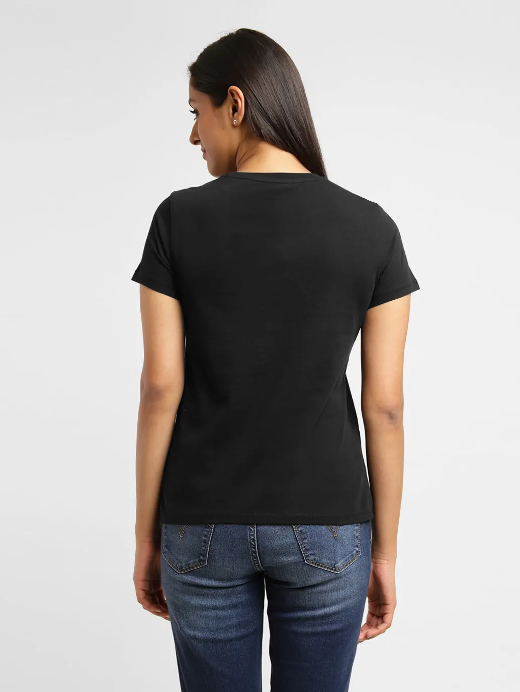 Women's Brand Logo Crew Neck T-Shirt 3