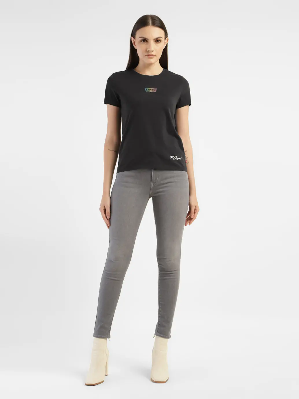 Women's Brand Logo T-Shirt 1