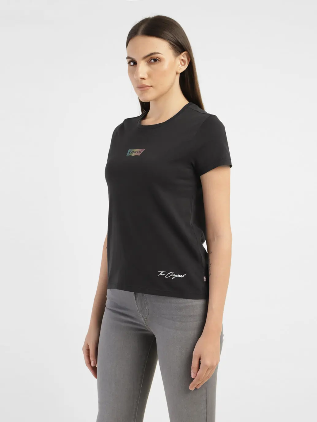 Women's Brand Logo T-Shirt 4