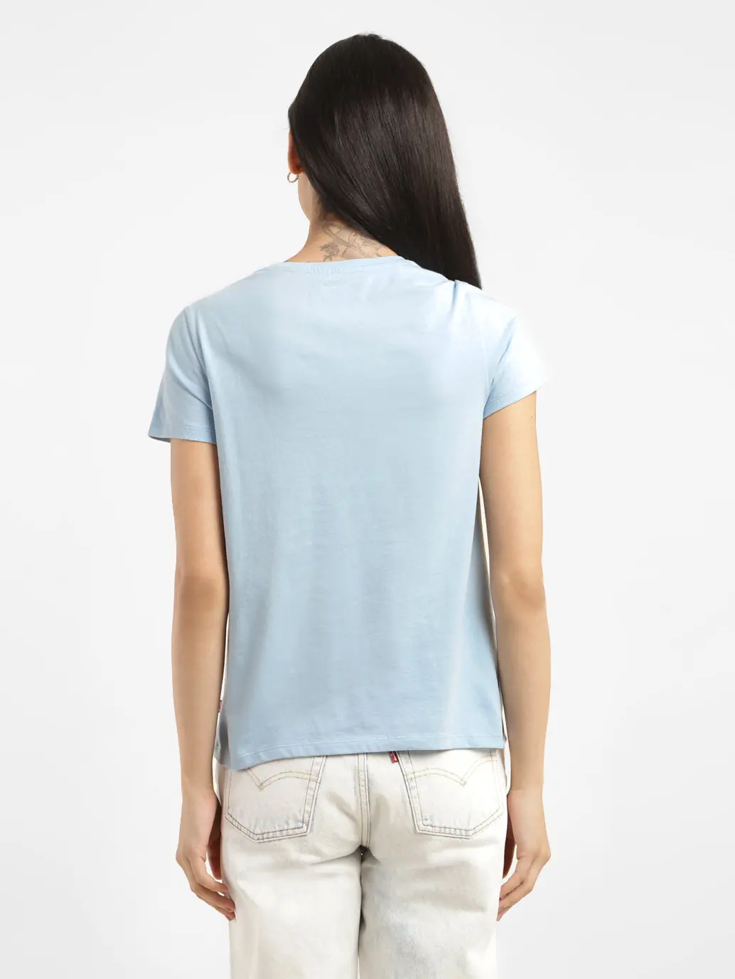 Women's Typography Crew Neck T-Shirt 3