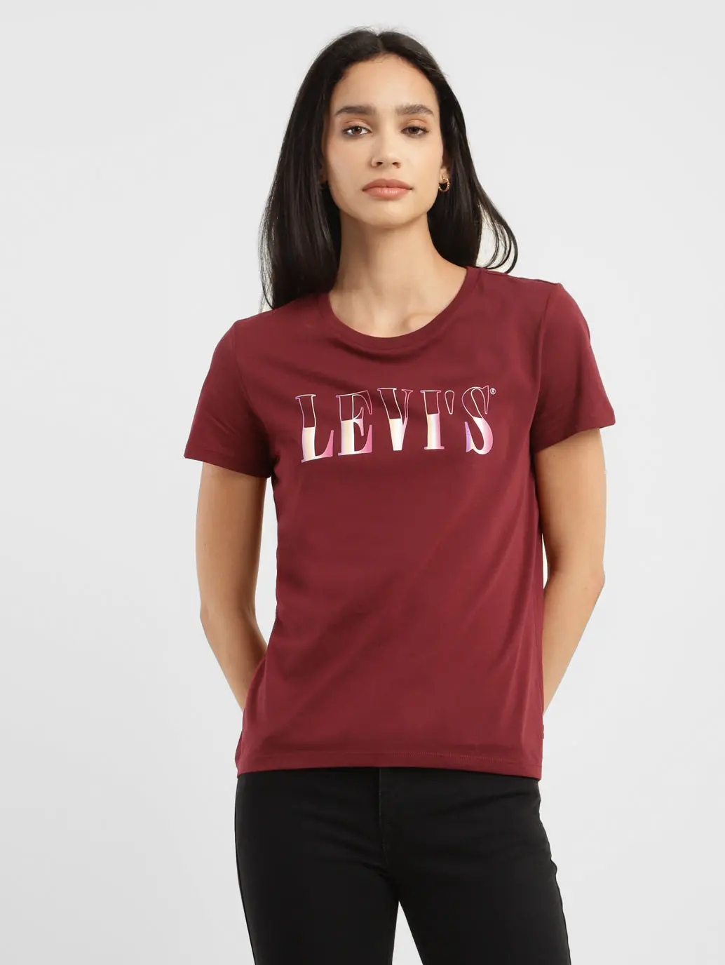 Women's Graphic Print Regular Fit T-Shirt 1