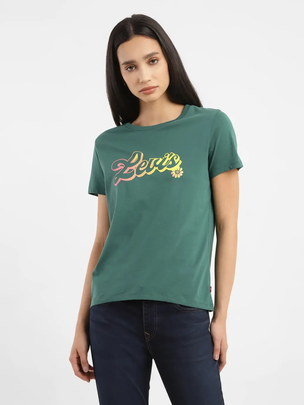 Women's Graphic Print Regular Fit T-Shirt 1