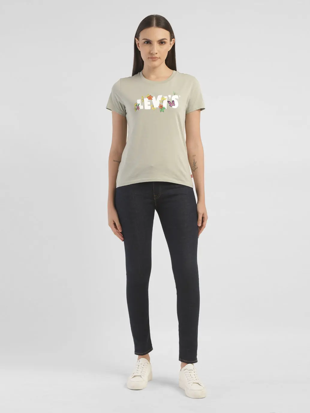 Women's Graphic Print Crew Neck T Shirt 1