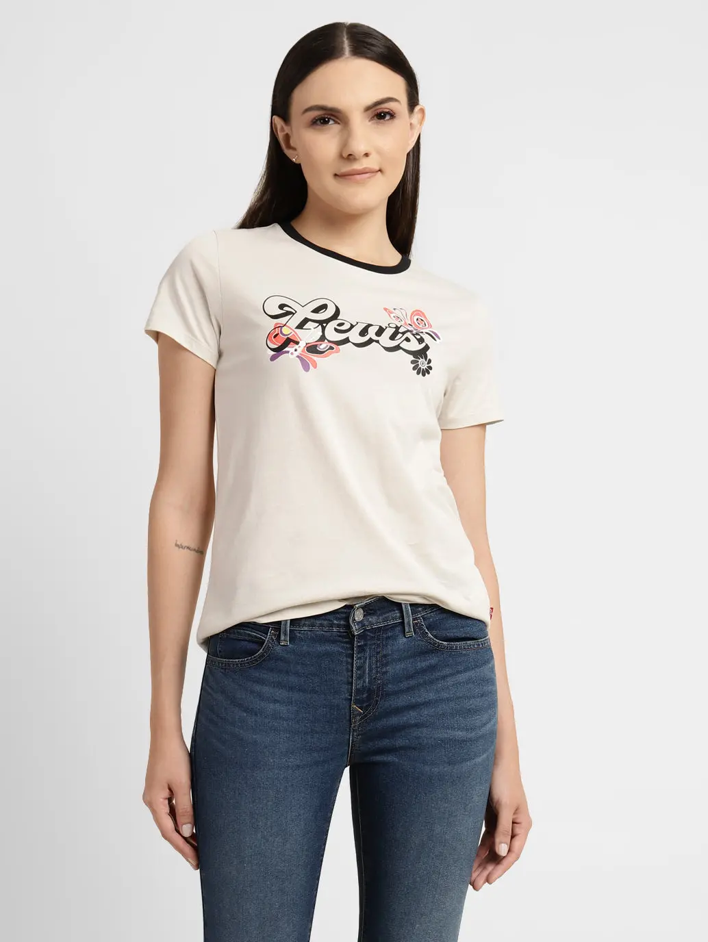 Women's Graphic Print Crew Neck T-Shirt 2