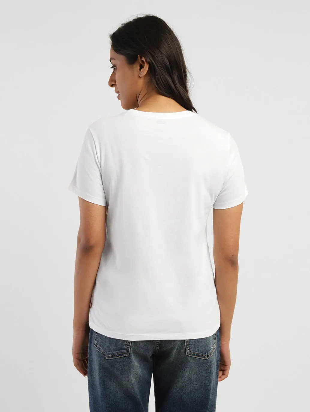Women's Brand Logo Crew Neck T-Shirt 3