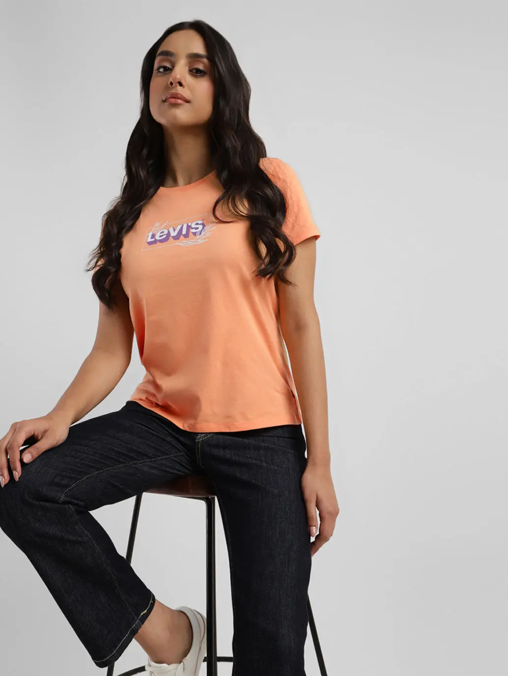 Women's Graphic Print Crew Neck T-Shirt 1