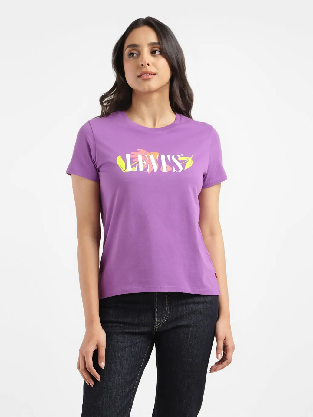Women's Graphic Print Crew Neck T-Shirt 1