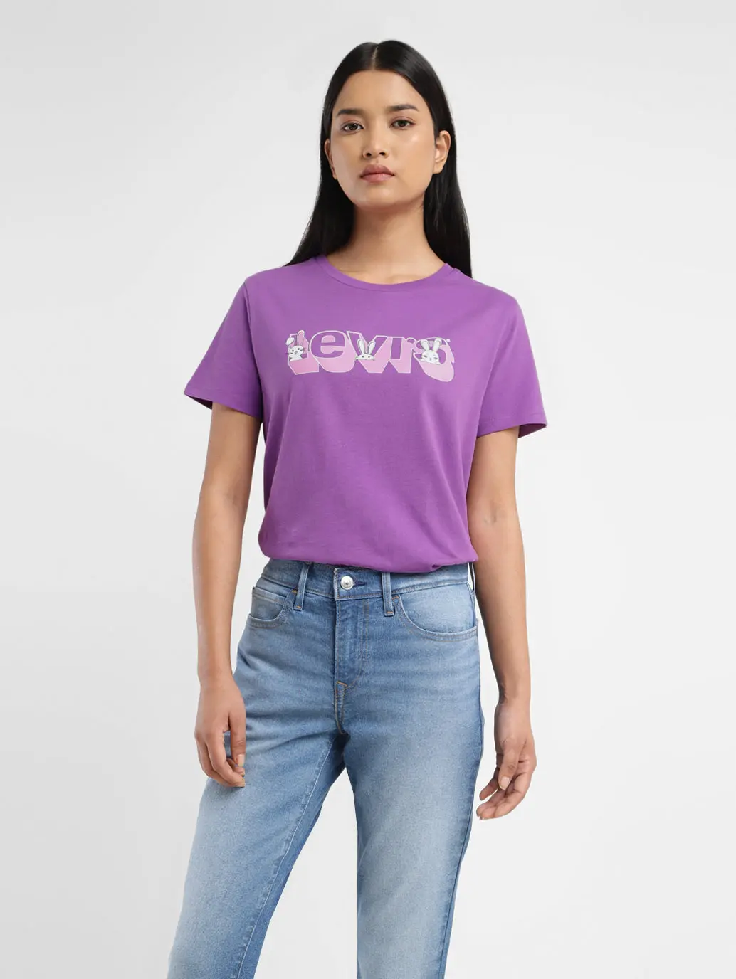 Women's Graphic Print Crew Neck T-Shirt 1