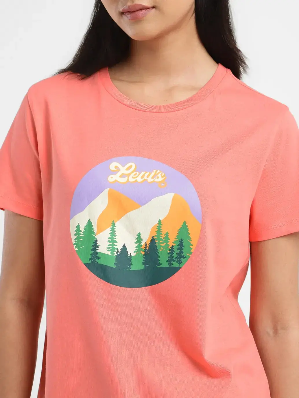 Women's Graphic Print Crew Neck T Shirt 5