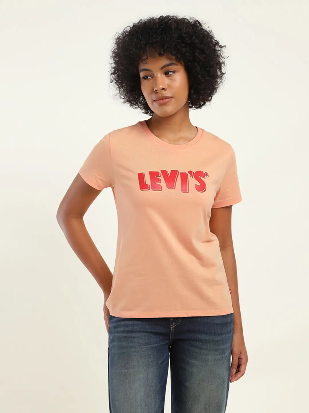 Women's Brand Logo Regular T-Shirt 2