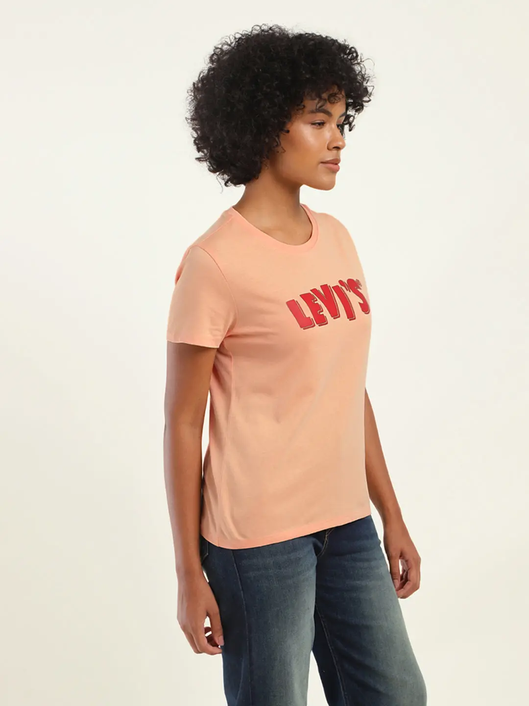 Women's Brand Logo Regular T-Shirt 5