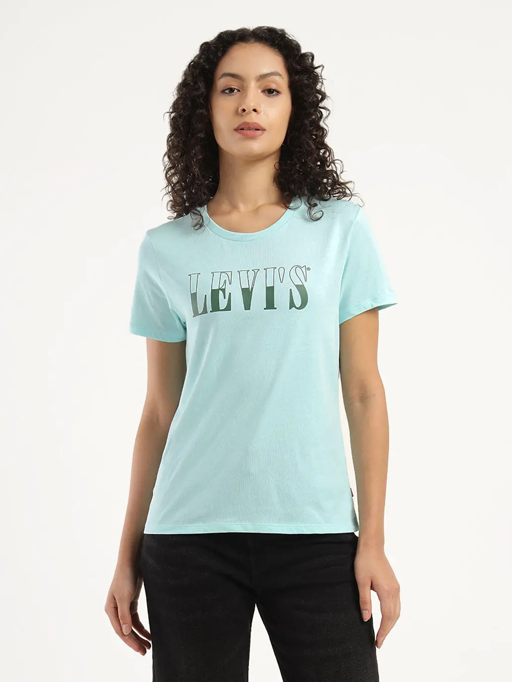 Women's Brand Logo Regular T-Shirt 2