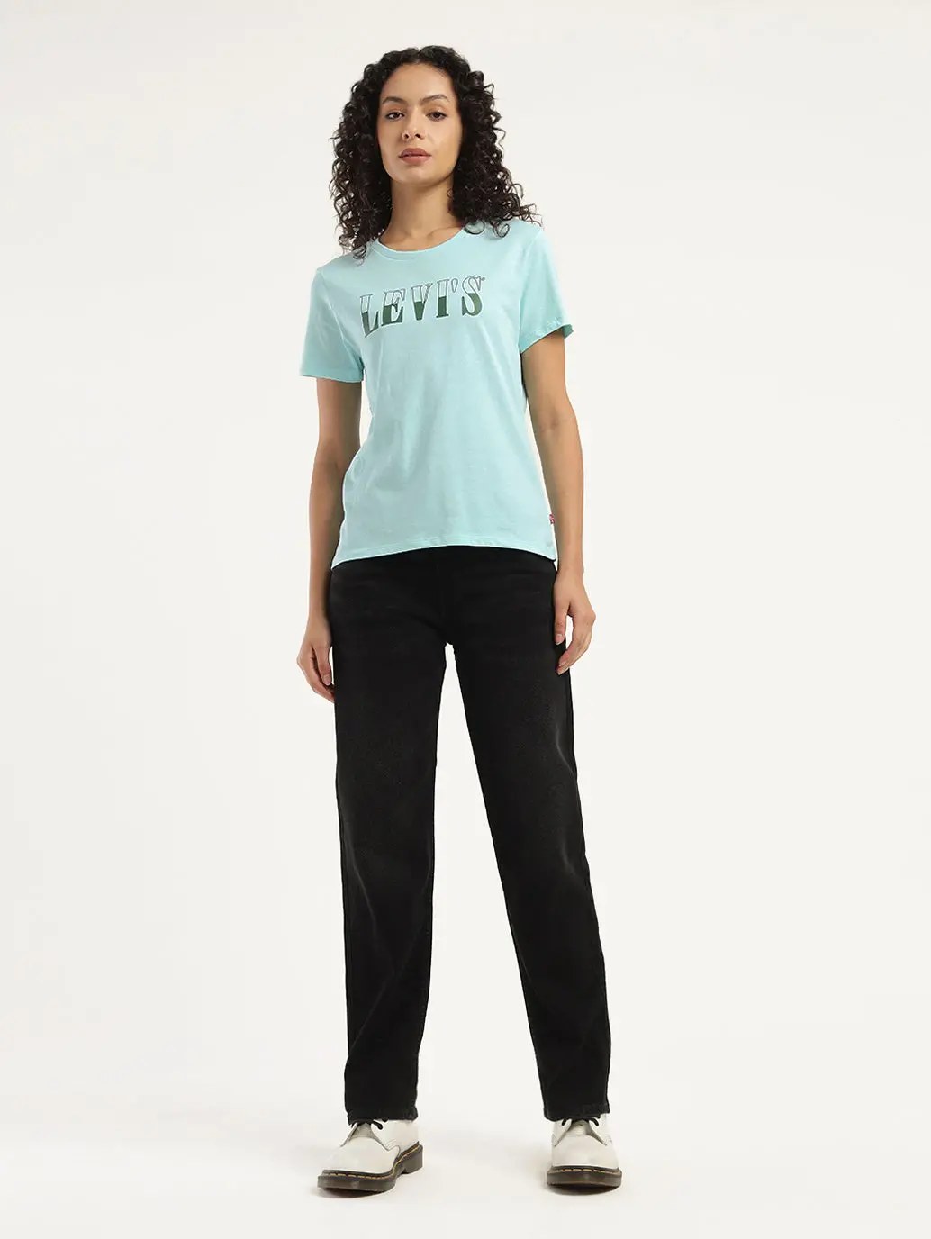 Women's Brand Logo Regular T-Shirt 6