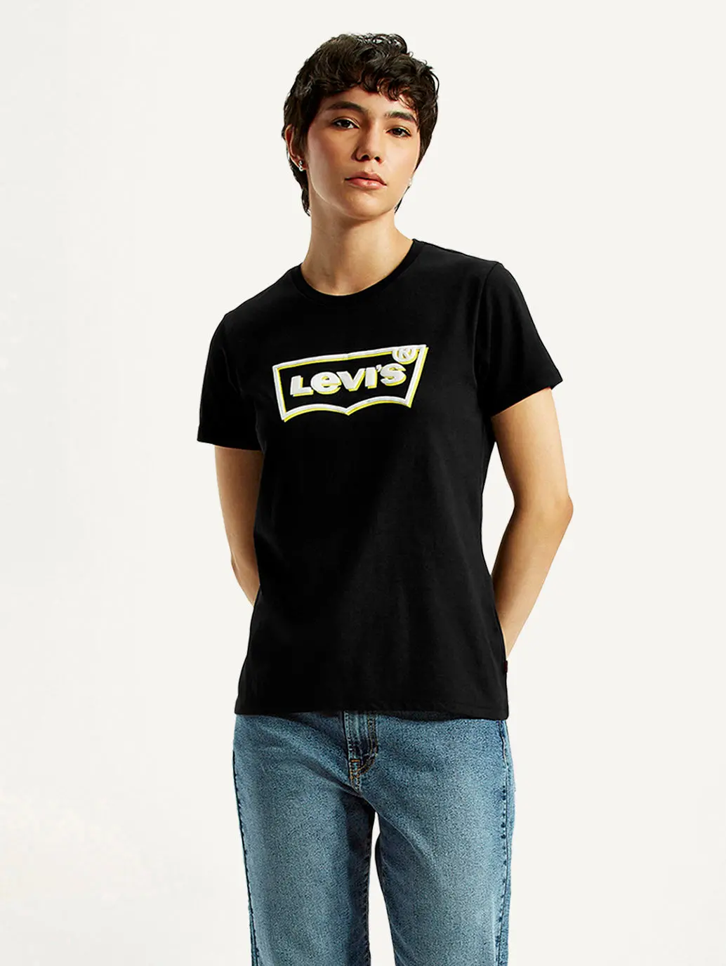 Women's Typography Regular Fit T-Shirt 1