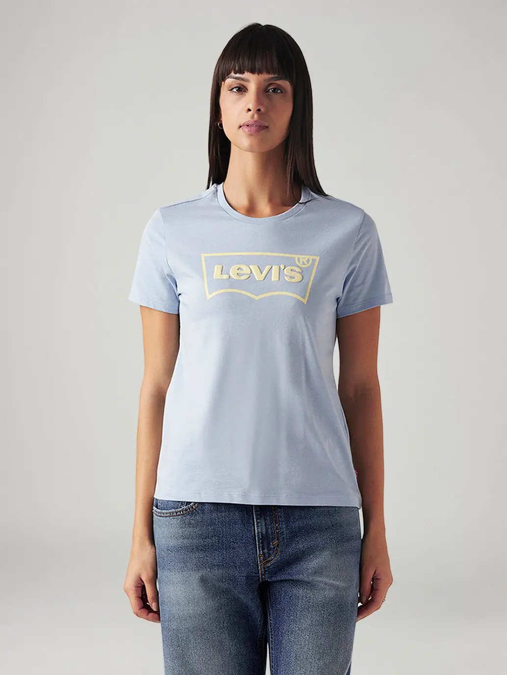 Women's Logo Printed Regular Fit T-Shirt 1