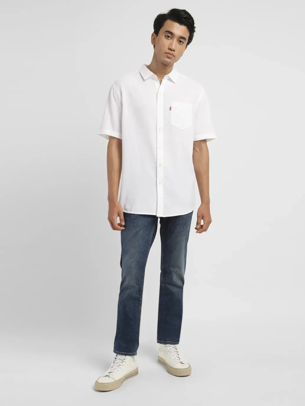 Men's Textured Slim Fit Shirt 1