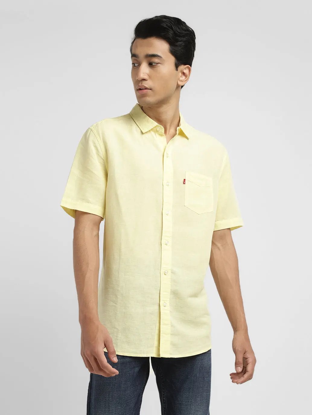 Men's Solid Slim Fit Shirt 1