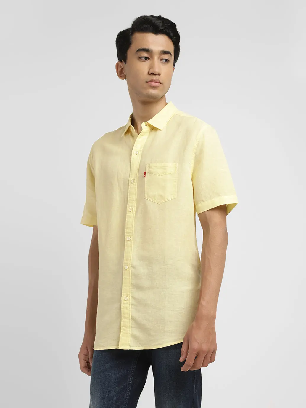 Men's Solid Slim Fit Shirt 5