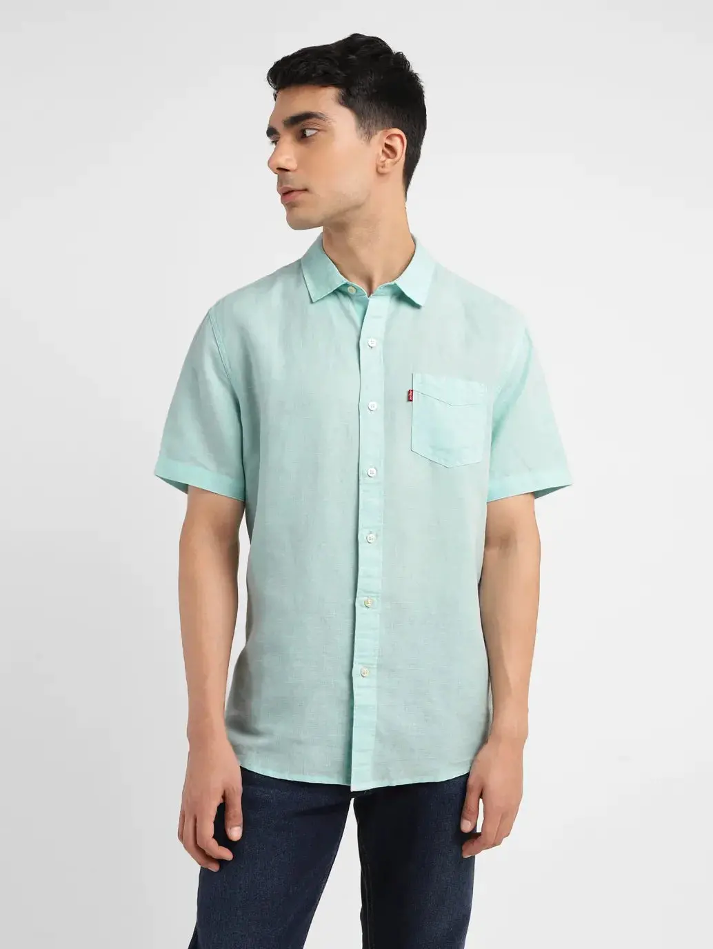 Men's Solid Slim Fit Shirt 2