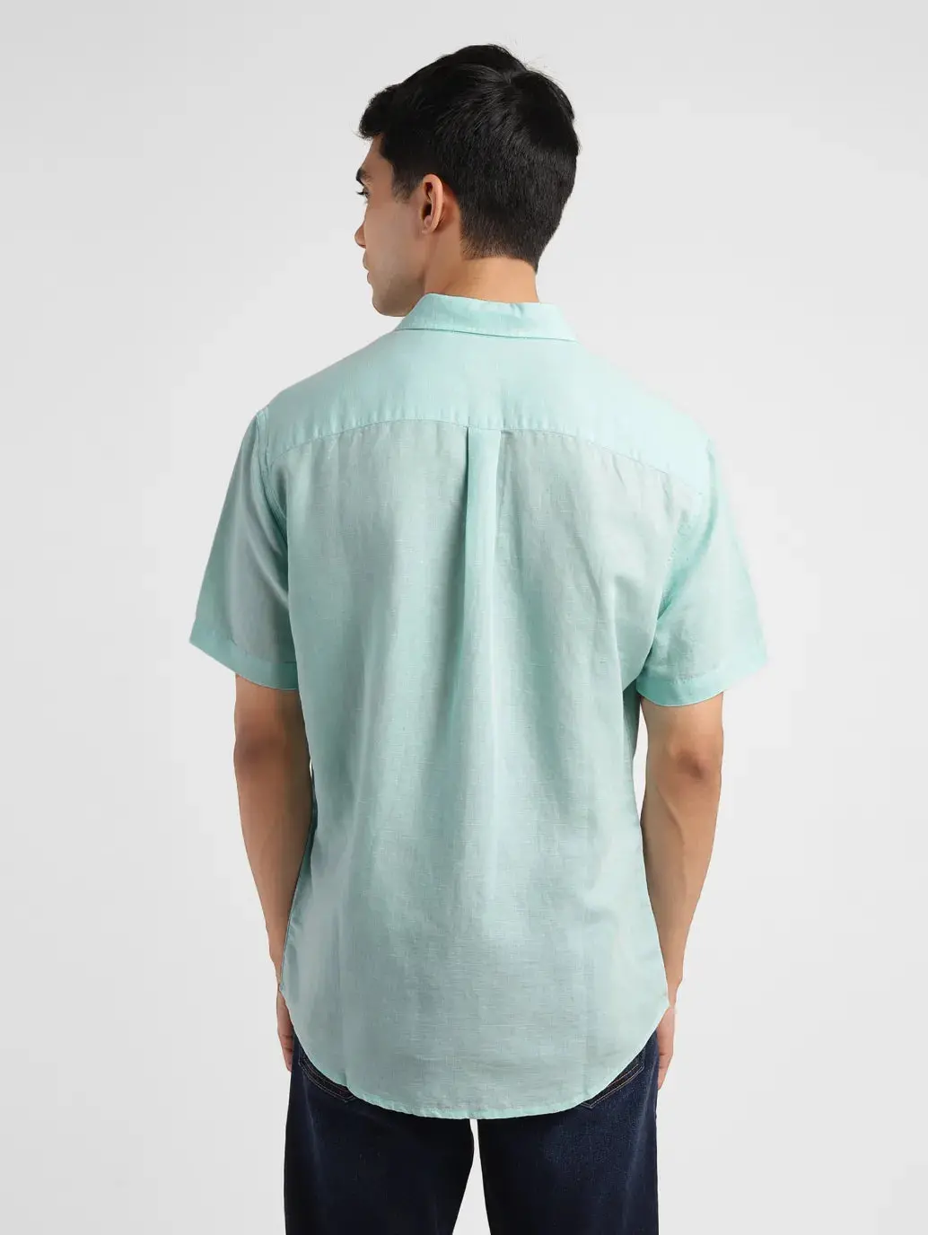 Men's Solid Slim Fit Shirt 3